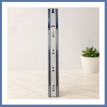 Bezos Frenli Teleskopik Bilyalı Çekmece Rayı 43X450MM Aanova