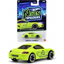 Esplendor Hot Wheels Neon Speeders Porsche Cayman S Neon Lime JKY07