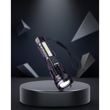 Teknodayım Şarjlı LED El Feneri 1200 Lümen