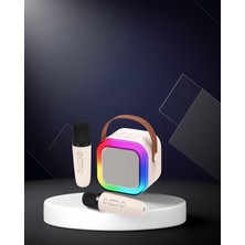 Teknodayım Taşınabilir Bluetooth Karaoke Hoparlör 2400 Mah