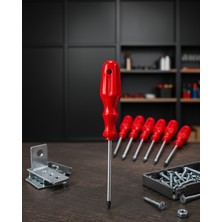 Teknodayım 7 Parça Tornavida Seti Ergonomik Saplı