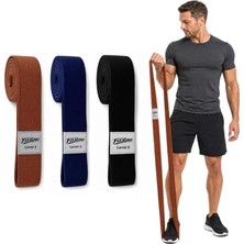 Esplendor Fitness Direnç Bandı 3 Lü Set - Kas Geliştirme Pilates Egzersiz Bandı - Dokuma Kumaş Direnç Lastiği