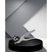 Teknodayım Metal Gövdeli Ayarlanabilir Deri Delme Pensesi 2.5–5 mm