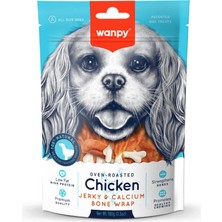 Wanpy Kalsiyumlu Gerçek Tavuk 100 gr CE-16H Köpek Ödülü