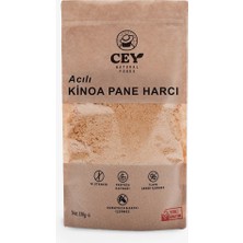 Cey Natural Foods Acılı Kinoa Pane Harcı – Glutensiz Çıtır Kaplama ve Köfte Harcı (150 g)