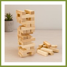 Bezos Ahşap Denge Oyunu 54 Parça (Jenga) Vlr