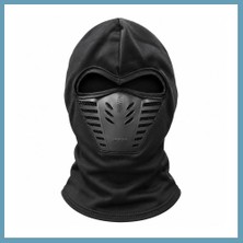 Bezos Siyah Balaklava Kar Maskesi | Air Flow Hava Kanallı Yüz Maskeli Tam Kafa Boyunluk Motorcu ve Outdoor · Renk: Siyah · Beden: Standart · Adet: 1 MBT06