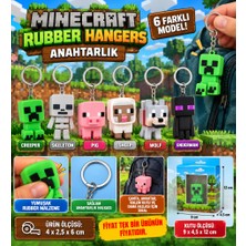 Bezos Minecraft Rubber Hangers Anahtarlık (Adet Fiyatıdır) Nhr