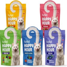 Reflex Happy Hour 5 Çeşit Kedi Ödül Maması 60 gr Lezzetli Ödüller Tüm Yaş Kediler Için Bty