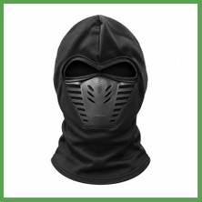 Bezos Siyah Balaklava Kar Maskesi | Air Flow Hava Kanallı Yüz Maskeli Tam Kafa Boyunluk Motorcu ve Outdoor · Renk: Siyah · Beden: Standart · Adet: 1 Mgc