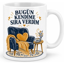 Bezos Iyilik Sırası Tasarımlı Porselen Kupa - Model 1035 BZELDR05