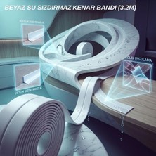 Ett Cazibiz Beyaz Su Sızdırmaz Kenar Bandı 3,2 M-423926