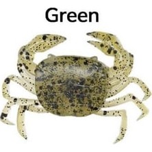Velora Yengeç 5 cm Silikon Yem Green (6 Adet)