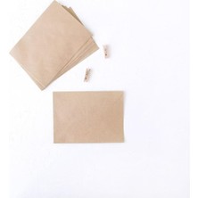 TeknoKapsül Bimotif Kraft Standart Zarf, 13X18 cm 10 Adet 13 x 18