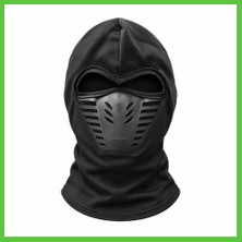 Bezos Siyah Balaklava Kar Maskesi | Air Flow Hava Kanallı Yüz Maskeli Tam Kafa Boyunluk Motorcu ve Outdoor · Renk: Siyah · Beden: Standart · Adet: 1 Vengners
