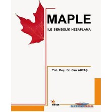 TeknoKapsül Maple ile Sembolik Hesaplama Kriter Yayınları