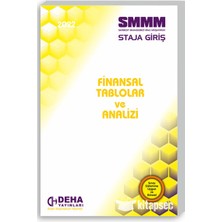 TeknoKapsül Smmm Staja Giriş Finansal Tablolar ve Analizi Konu Anlatımlı Deha Yayınları