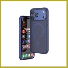 Bucuks Joko iPhone 18 Pro/17 Pro Uyumlu Mim Magsafe Kapak - Lacivert Bcks