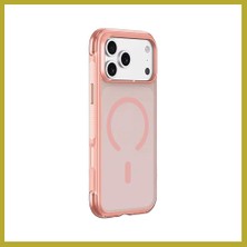 Bucuks Joko iPhone 18 Pro/17 Pro Uyumlu Airbag Life Magsafe Kapak - Pembe Bcks