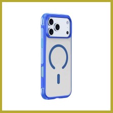 Bucuks Joko iPhone 18 Pro Max/17 Pro Max Uyumlu Airbag Life Magsafe Kapak - Mavi Bcks
