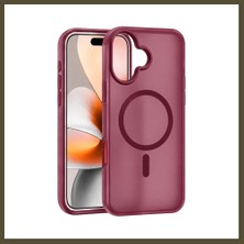 Northcity Joko iPhone 16 Uyumlu Pulse Magsafe Kapak - Bordo Bx