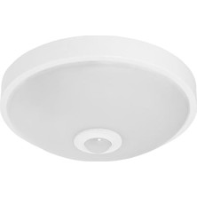 aklow akyoleticaret 18W LED Tavan Lambası, Hareket Sensörlü LED Glop Armatürü 6500K Beyaz Işık Lotus VL811118