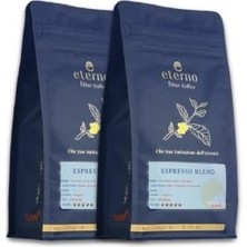 aklow akyoleticaret Eterno Espresso Blend Öğütülmüş Ikili Filtre Kahve Seti – 2 x 250GR