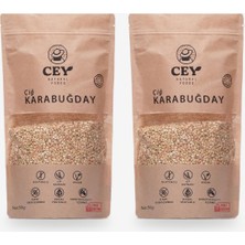 Cey Natural Foods 2’li Çiğ Karabuğday Seti – Yerli, Glutensiz Greçka (2 x 500 G)
