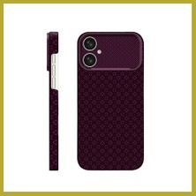 Bucuks Joko iPhone 17 Uyumlu Deluxe Lensli Magsafe Kapak - Bordo Bcks