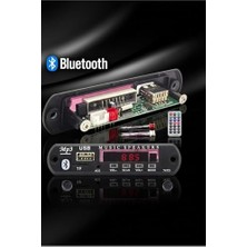aklow akyoleticaret Yeni 2026 Bluetoothlu Araç Oto Teyp Aux USB Sd Mikrofonlu Dönüştürücü Çevirici Mp3 Modülü Board KART,RENO3123