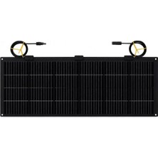 aklow akyoleticaret Sputek S-Blex 75 Wp Full Black Esnek Güneş Paneli 9bb Mono Perc