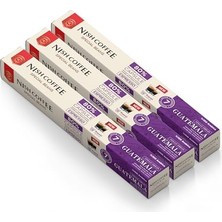 aklow akyoleticaret Coffee Single Orijin Kapsül Kahve Guatemala 3'lü Set (Nespresso Uyumlu) - 30 Adet