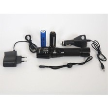 aklow akyoleticaret Ps-46 Cree T6 Ledli Şarjlı El Feneri