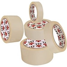 aklow akyoleticaret 5'li Maskeleme Bandı Boya Bandı Kağıt Bant 24MM x 25MT