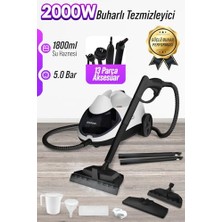 aklow akyoleticaret Ast-04 2000W Buharlı Temizleyici – 1.8l Çok Amaçlı Buhar Makinesi Dezenfeksiyon & Koltuk Zemin
