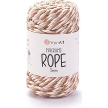 aklow akyoleticaret Yarnart Macrame Rope 3 mm - Makrome El Örgü Ipi EBRULİ-821