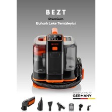 aklow akyoleticaret Premium 1600W 20KPA 120°C Buharlı Koltuk ve Halı Yıkama Makinesi Vakumlu Leke Çıkarıcı 7 Aksesuarlı Detaylı Temizlik Robotu