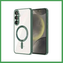 Liyanos Samsung Galaxy S26 Uyumlu Kross Magneticsafe Kapak - Koyu Yeşil LYN00001