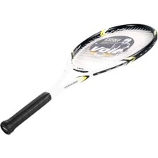 aklow akyoleticaret Tournament Tenis Raketi, 27 Inç, L2, Siyah-Beyaz