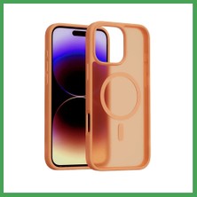 Liyanos Joko iPhone 16 Pro Max Uyumlu Jota Magsafe Kapak - Turuncu LYN00001