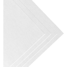 Üstüner Beyaz Kalın Keçe Kumaş, 3 mm Kalınlık, 50 x 100 cm Rulo