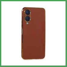 Liyanos Vivo Y17S Uyumlu Kılıf Volet Silikon - Kırmızı LYN00001