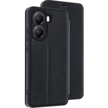 Uravas Store Uraselect Xiaomi Poco X7 Pro Kılıf Flip Cover - Siyah