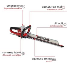 Die Grup Akülü Çit Budama Makinesi, 55 cm Kesme Genişliği ile Pratik