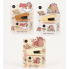 Str Store Capybara Temalı Mini Zımba ve Zımba Teli Seti