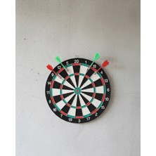 Uravas Store Uraselect 17 Inç Profesyonel Dart Tahtası Dayanıklı Yapı ve 4 Metal Dart Oku