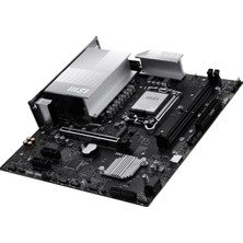 MSI Msı Pro H810M-B Ddr5 1851P Ddr5 6400(OC) HDMI Dp M.2 Usb3.2 2.5lan Matx