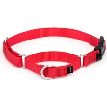 StepCo Hızlı Kopçalı Martingale Yaka, 3/4" Medium, Kırmızı