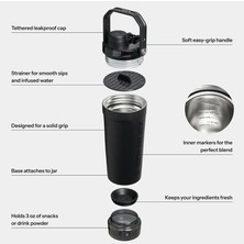 The Activate Shaker 0.6l / 20OZ Azure Termos Mavi