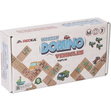Bezos RD5649 Ahşap Domino Oyunu Araçlar - Strsnl